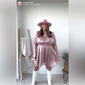 Arula mauve pink dress